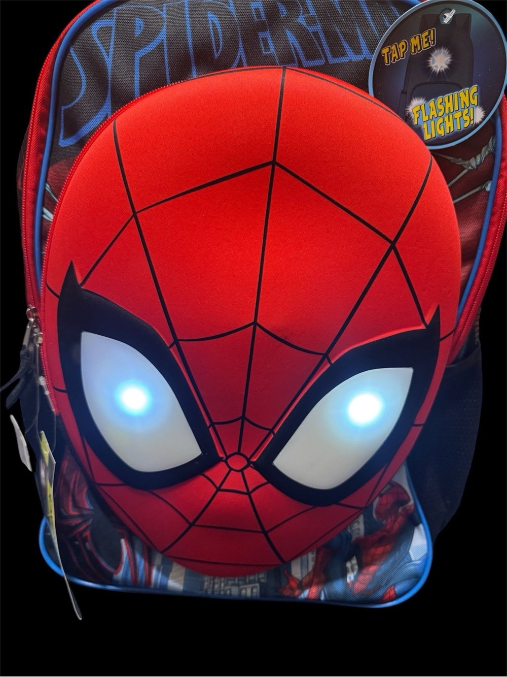 Spider-Man Kids Light-Up Backpack - Red